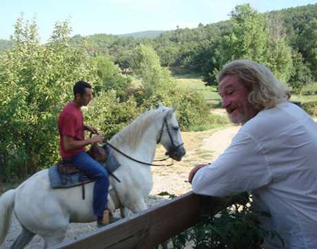 Promenade à cheval à Céreste